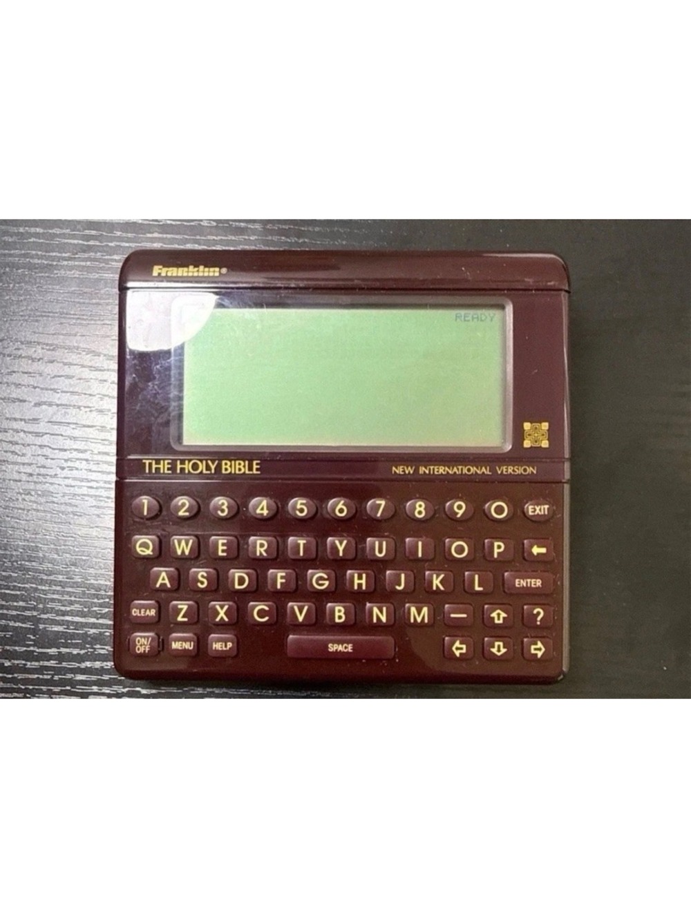 Franklin Electronic Holy Bible New International Version with Wooden Case